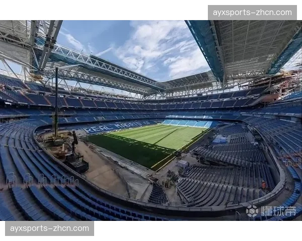 伯纳乌球场测试新型草皮维护系统，应对密集赛程